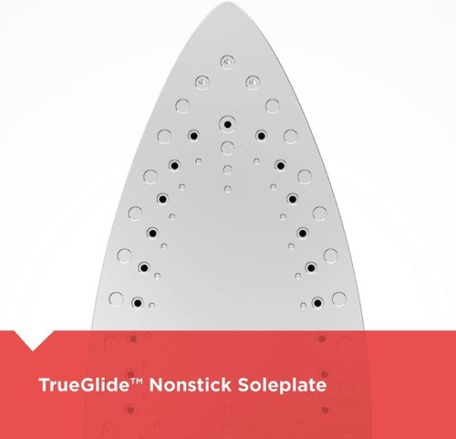 BLACK+DECKER Cord Reel Iron - Nonstick Soleplate for Effortless Ironing | Model ICR16X