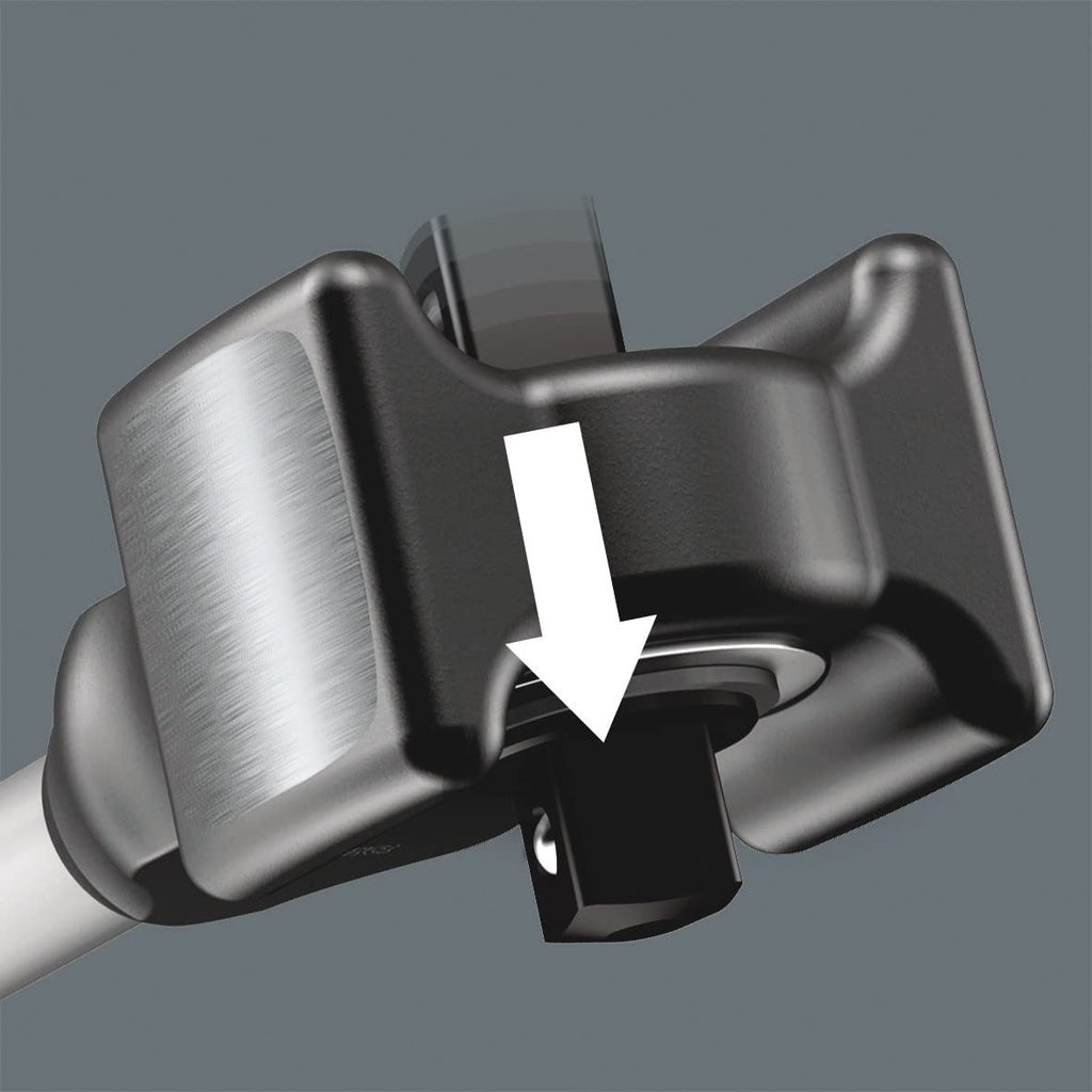 WERA 8002 C Koloss All-Inclusive Tool Set - 1/2" Drive, 5 Essential Pieces for Professionals