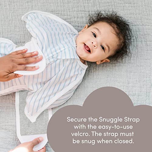 SleepingBaby Grey Zipadee-Zip Snuggle Strap for Baby Transition Swaddle