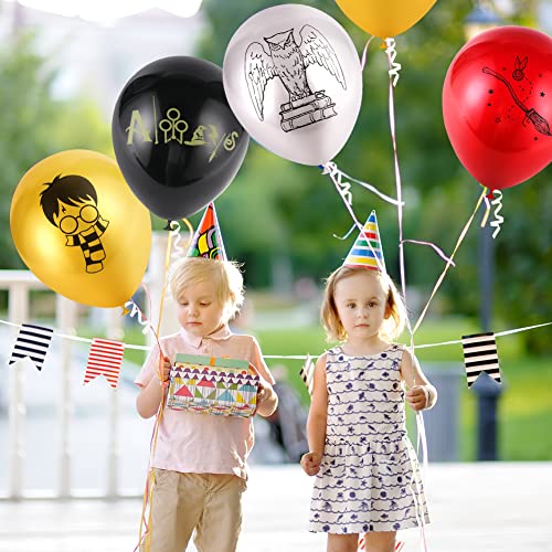 Ainiv 15PCS 12-Inch Cartoon Metallic Balloons for Parties