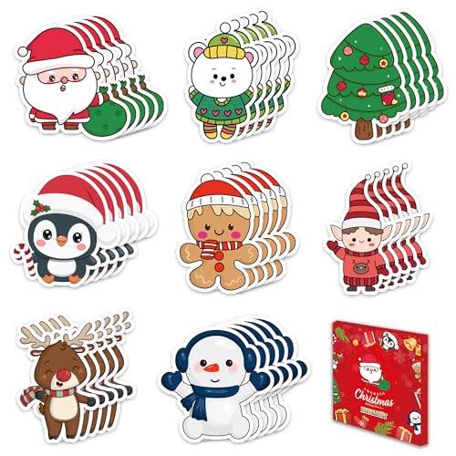 Christmas Cards for Kids - Set of 40 Holiday Greeting Cards