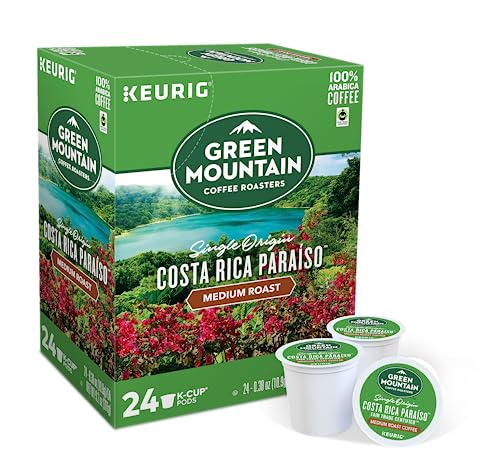 Green Mountain Coffee Costa Rica Paraíso K-Cup Pods, 24 Count