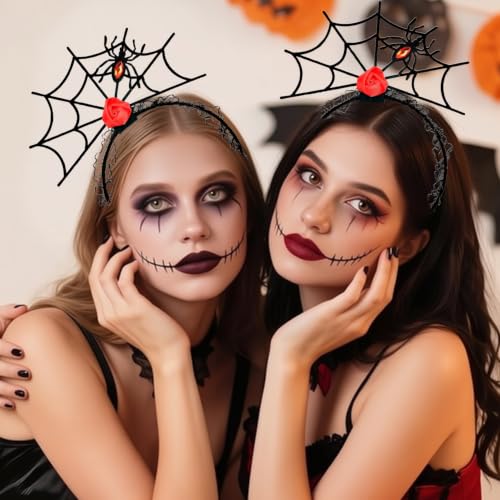 Pensar Spider Web Halloween Headband for Costume & Cosplay