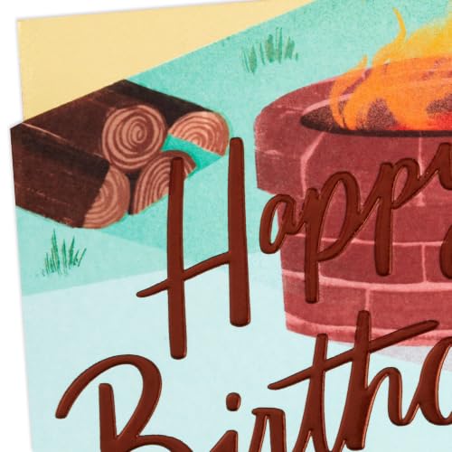 Hallmark Birthday Card for Men - Barbecue Grill Design