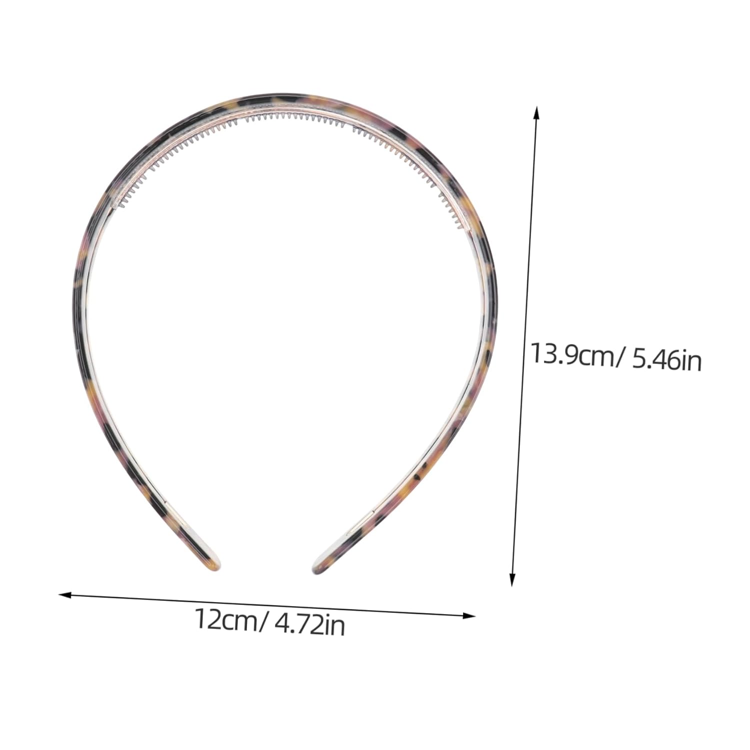 Uonlytech Non-Slip Headband - Lightweight & Comfortable Hair Accessories for Women | Perfect for Face Washing & Daily Wear (5.47"x4.72"x0.59")