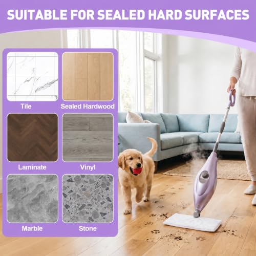 4 Pack Microfiber Replacement Pads for Shark Steam Mop S3500 Series