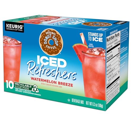 The Original Donut Shop Iced Refreshers Watermelon Breeze - 60 K-Cup Pods