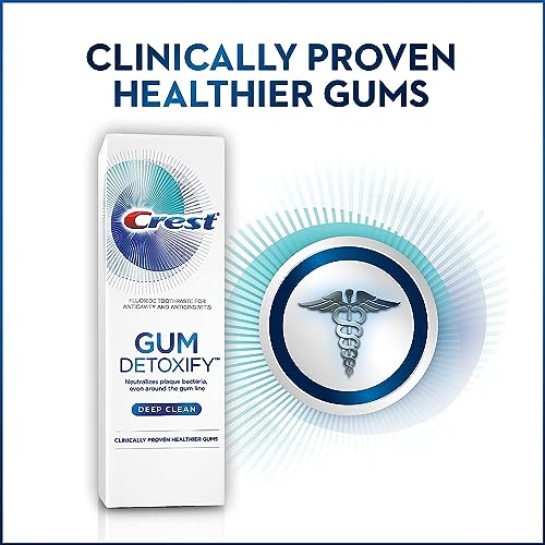 Crest Gum Detoxify Deep Clean Toothpaste - 0.85 Oz Travel Size