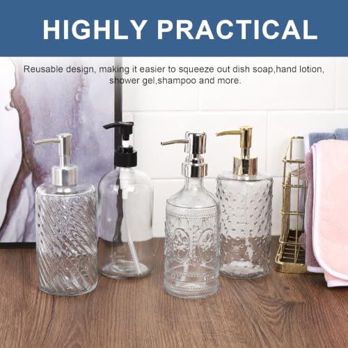 4 Pcs Clear Replacement Straws for ALTGLAS Soap Pumps - Cuttable & Durable