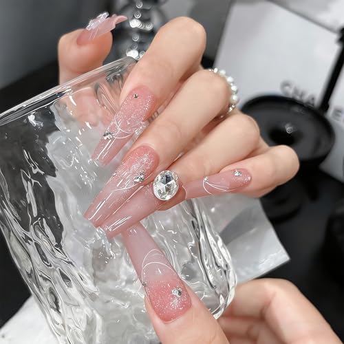 UEYRSEDB 3D Alloy Goth Punk Nail Charms Set for DIY Manicure