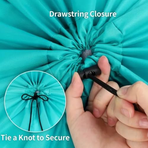 2 Pack XL Travel Laundry Bag, Dirty Clothes Organizer with