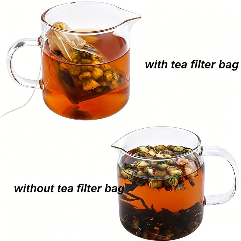 Disposable Tea Filter Bags for Loose Leaf Tea - 100 PCS