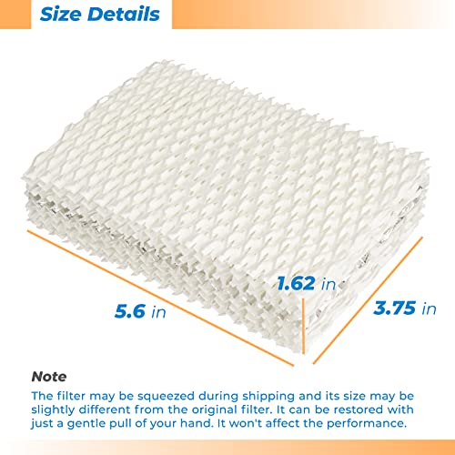 ANTOBLE 2 Pack WF813 Humidifier Filter Replacement for Equate