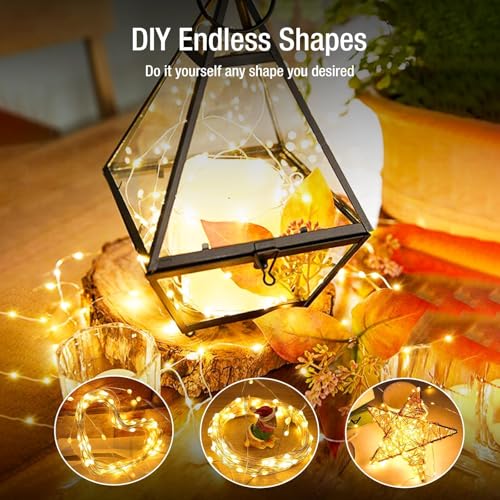 Battery Operated 6 Pack Fairy Lights - 20 LED Twinkle Lights, 7ft