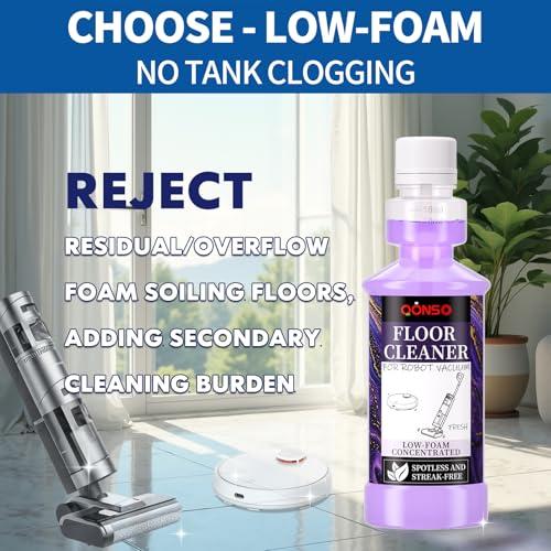 Low Foam Robot Vacuum Floor Cleaning Concentrate - 8.45 Fl Oz
