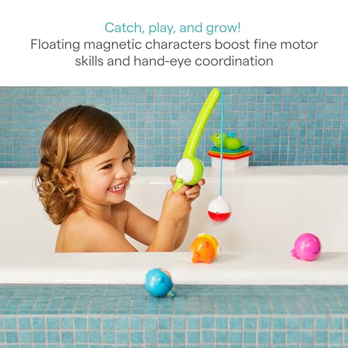 Munchkin Fishin' Magnetic Bath Toy Set for Toddlers - 4pc