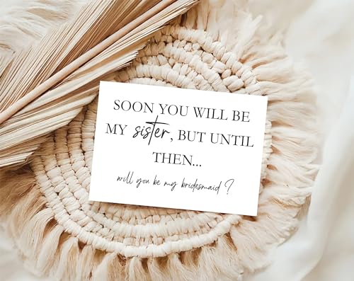Will You Be My Bridesmaid Card - Premium Wedding Day Card
