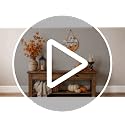 Pumpkin Fall Christian Wooden Door Hanger - Rustic Autumn Sign