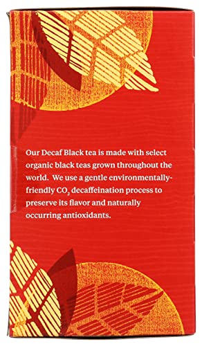 Allegro Organic Decaf Black Tea Bags, 20 Count (Pack of 2)