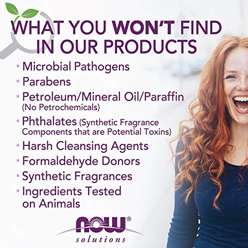 NOW Solutions Pure Grapeseed Oil for Sensitive Skin & Hair 4 fl. oz