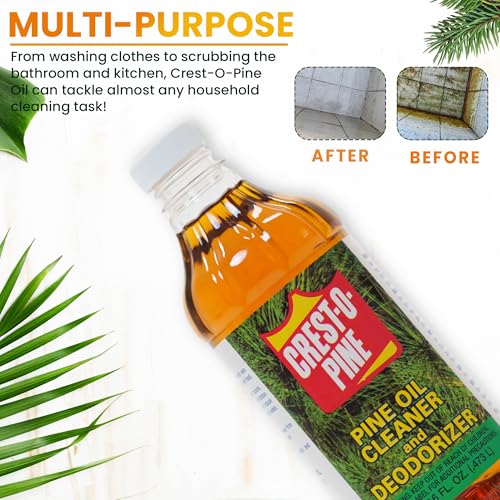 Crest-O-Pine Concentrated Pine Oil Cleaner & Deodorizer (2 x 16 fl oz)
