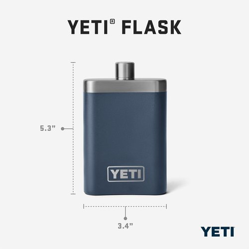 YETI 7 oz Flask and Funnel, Wetlands Camo