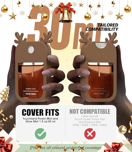 Sonnorel Elk Silicone Case for Touchland Hand Sanitizer Spray 30ml