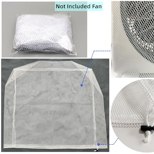 Codear 20-Inch Box Fan Mesh Cover - Safety Finger Guard & Dust Protector