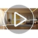 Gold Mirror Wall Stickers 10Pcs Acrylic Striped Art Tile Decals