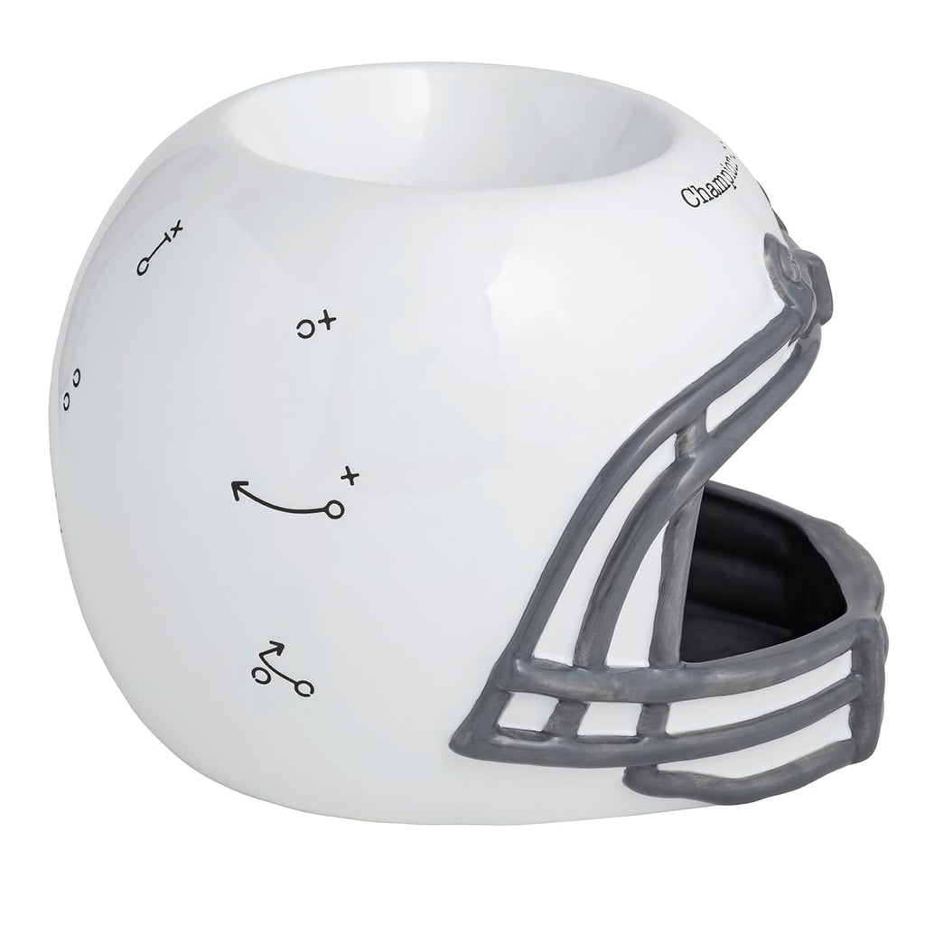 Mud Pie Football Helmet Chip and Dip Server