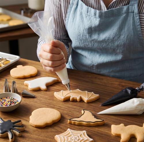 Halloween Cookie Cutters Set - 9 Stainless Steel Shapes for Baking