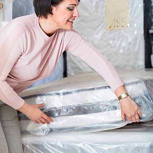 Hulsky Heavy-Duty Crib Mattress Storage Bag, 4-Mil Waterproof Protection