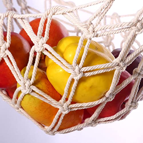 Motarna Hand-Woven Fruit Hammock for Kitchen Storage | 20'' L