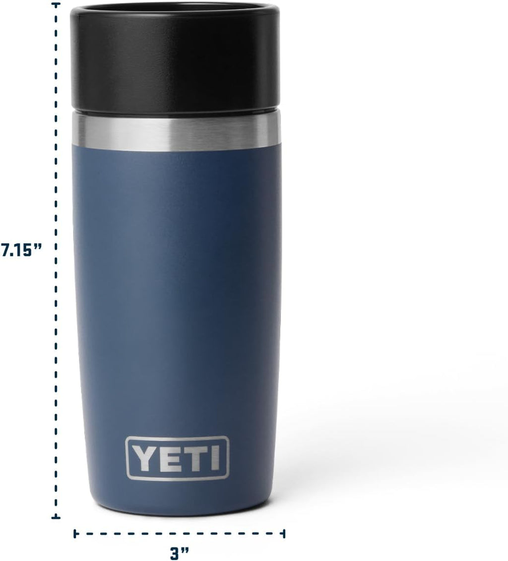 YETI Rambler 12 oz Travel Bottle - Stainless Steel, Vacuum Insulated, Leakproof Commuter Cap | Cape Taupe