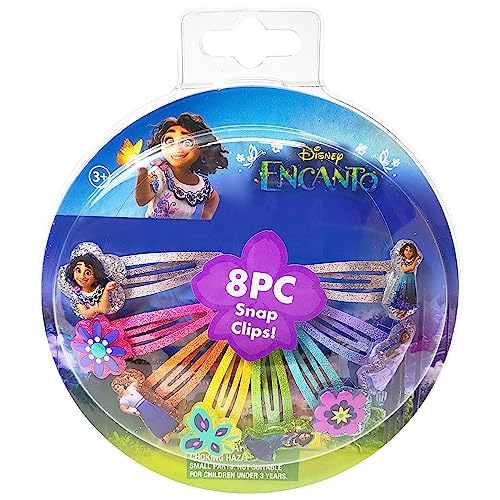 Disney Encanto Kids Hair Clips for Girls Snap Clips 8 Pack