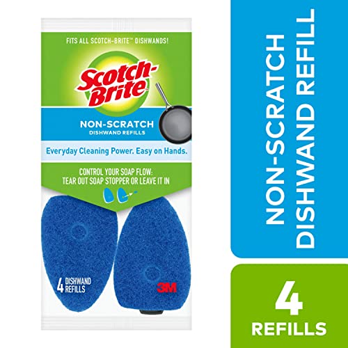 Scotch-Brite Non-Scratch Dishwand Refills - 4 Pack