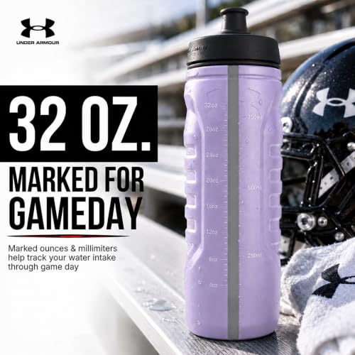 Under Armour 32 oz Squeeze Water Bottle with Quick-Shot Lid