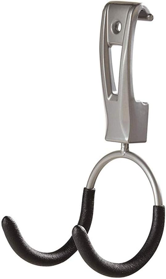 Rubbermaid Garage Hook Organizers - Universal Metallic FastTrack Design | 2 Pack for Efficient Storage
