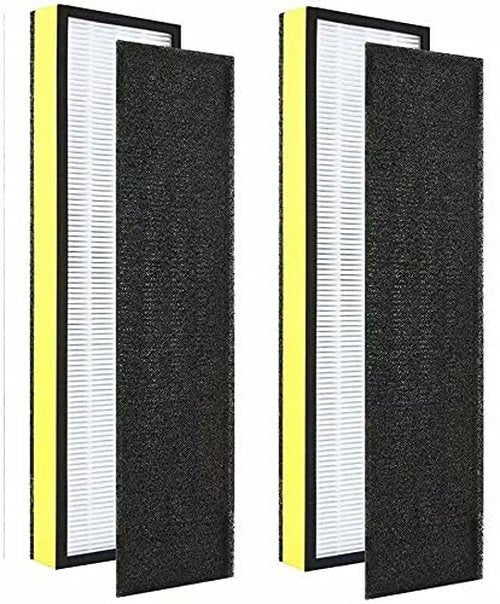 ANBOO 2-Pack HEPA Replacement Filter Compatible with Germguardian FLT5000 / FLT5111 / FLT5250PT / AC5000 / AC5000E / AC5250PT / AC5350B / AC5350BCA / AC5350W / AC5300B