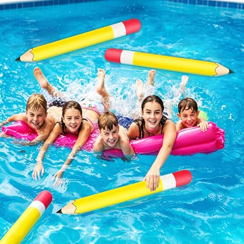 Giant Inflatable Yellow Pencil Balloon - 42.5 Inch Party Decoration