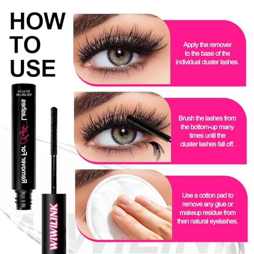 WiWiLINK Lash Glue Remover for Extensions and Clusters 5ml