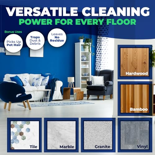 Iconikal 90-Pack Dry Mop Pad Refills for Swiffer - Quilted Texture