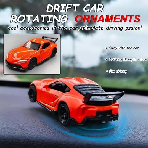 Interactive Drift Mini Car Model Ornament for Dashboard - YimiBloss