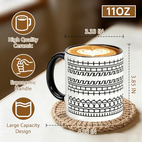 Funny Secret Message Mug - F This S, 11oz Ceramic Coffee Cup