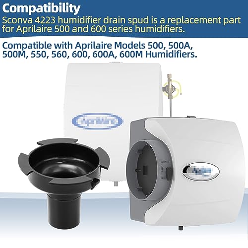 4223 Drain Spud Replacement for Aprilaire 500 and 600 Series Humidifiers