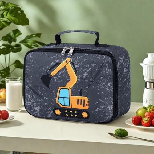 LOIDOU Insulated Lunch Box for Kids - Reusable Thermal Tote Bag