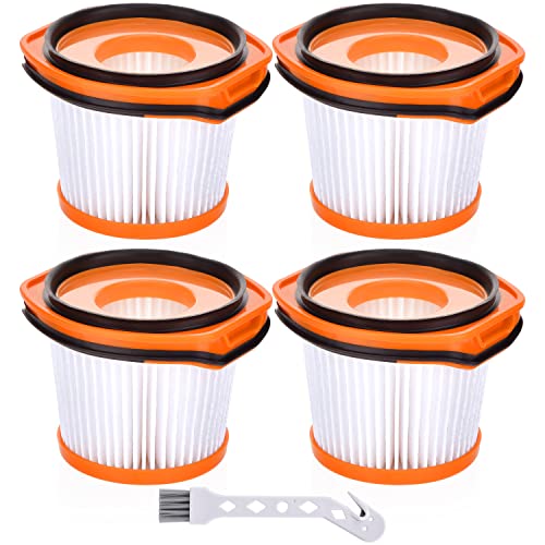 Replacement HEPA Filters for Shark Wandvac WS620 WS630 Series, 4-Pack