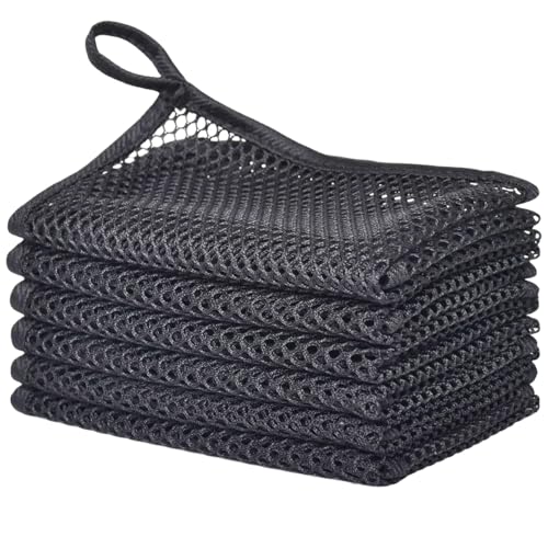 Premium Mesh Dish Cloths for Kitchen, Quick Drying Kitchen Washing
