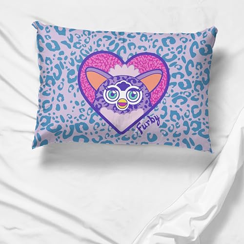 Jay Franco Furby Reversible Pillowcase - Soft Microfiber Standard Pillow Cover