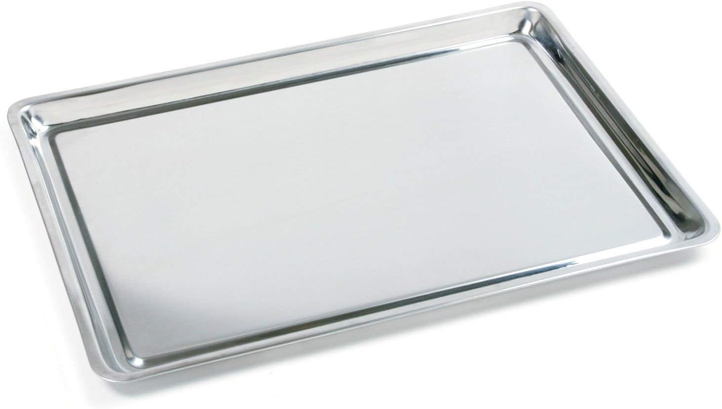 Norpro Stainless Steel Jelly Roll Baking Pan - Durable Chrome Finish | 15" x 10" x 1" Size